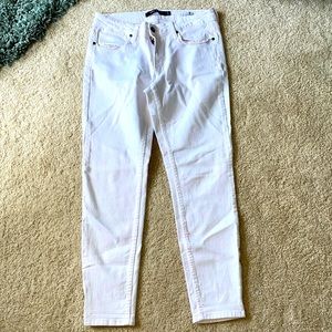 Max white skimmer jeans
